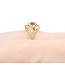Ring .30ct Red Garnet 10ky 10mm Sz9 1.81g 225090005