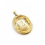 Locket Etched "M" Monogram 10ky .9x.6" 3.1g 125062044