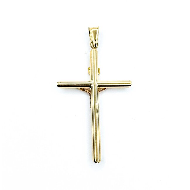 Pendant Crucifix 14ky 2x1" 1.63g 125082005