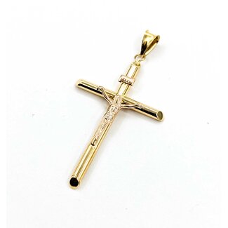 Pendant Crucifix 14ky 2x1" 1.63g 125082005