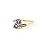 Ring .06ctw Round Diamonds .60ctw Purple Tanzanite 14ky 8.5mm Sz8.5 2.54g 225090003