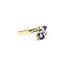 Ring .06ctw Round Diamonds .60ctw Purple Tanzanite 14ky 8.5mm Sz8.5 2.54g 225090003