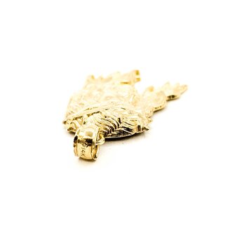 Pendant Jesus Thorn Crown 14ky 1.25x.75" 2.74g 125092011