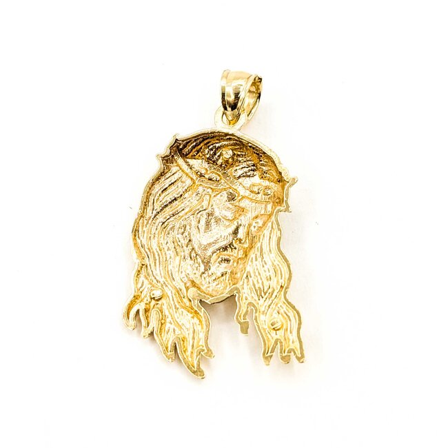 Pendant Jesus Thorn Crown 14ky 1.25x.75" 2.74g 125092011