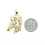 Pendant Jesus Thorn Crown 14ky 1.25x.75" 2.74g 125092011