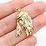 Pendant Jesus Thorn Crown 14ky 1.25x.75" 2.74g 125092011