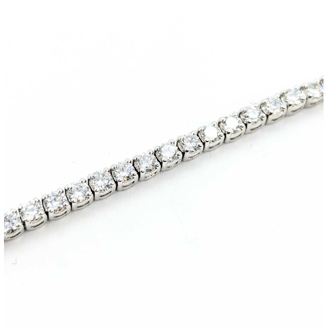 Bracelet Tennis 2.50ct Round Diamonds 14kw 7.5" 10.26g 225090020
