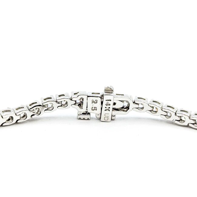 Bracelet Tennis 2.50ct Round Diamonds 14kw 7.5" 10.26g 225090020