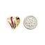 Pendant .25ctw Ruby 14ky 18x17mm 3.54g 225080075