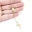 Necklace Rosary Rolo Link Lobster Clasp 14tt 1.8mm 17" 3.76g 125092002