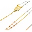 Necklace Rosary Rolo Link Lobster Clasp 14tt 1.8mm 17" 3.76g 125092002