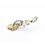 Pendant High Heel .12ctw Round Diamonds 14ktt 1.75x.5" 7.2g 125060128