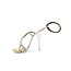 Pendant High Heel .12ctw Round Diamonds 14ktt 1.75x.5" 7.2g 125060128