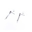 Earrings Dangle .33ctw Round Diamonds .28ctw Ruby 14kw 1.82g 125060147
