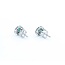 Earrings Stud .20ctw Round Diamonds .50ctw Emerald 14kw 1.87g 125060148