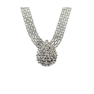Necklace Tear Drop .25ctw Round Diamonds 10kw 5mm 16" 10g 125060150