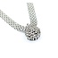 Necklace Tear Drop .25ctw Round Diamonds 10kw 5mm 16" 10g 125060150