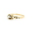 Ring Vintage Solitaire .18ct European Cut Diamond 14ky 5.8mm Sz9 1.9g 125060154
