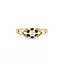 Ring Vintage Solitaire .18ct European Cut Diamond 14ky 5.8mm Sz9 1.9g 125060154
