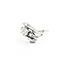 Ring Vintage .48ct Round Diamond .02ctw Diamonds 14kw 13mm Sz6.5 3.8g 125060157