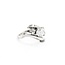 Ring Vintage .48ct Round Diamond .02ctw Diamonds 14kw 13mm Sz6.5 3.8g 125060157