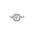 Ring Cluster .80ctw Round Diamonds 14kw 9.5x9.5mm Sz7 3.78g 125080008