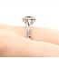 Ring Cluster .80ctw Round Diamonds 14kw 9.5x9.5mm Sz7 3.78g 125080008