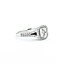 Ring Cluster .80ctw Round Diamonds 14kw 9.5x9.5mm Sz7 3.78g 125080008