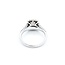 Ring Cluster .80ctw Round Diamonds 14kw 9.5x9.5mm Sz7 3.78g 125080008