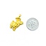 Pendant Tiger Kitten 24kt .75x.5" 4.61g 125092015