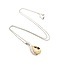 Pendant W/Chain Swirl .50ctw Round Diamonds 14ktt 25x22 18" 3.93g 225090021