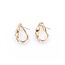 Earrings .25ctw Round Diamonds 14ky 6.5x18mm 4.55g 225090008