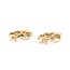 Earrings .25ctw Round Diamonds 14ky 6.5x18mm 4.55g 225090008