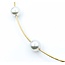 Necklace Station 9-10mm South Sea Pearls 18ky 16.5" 15.58g 225090016