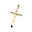 Pendant Crucifix 10ky 1.6x.88" 1.18g 125092007