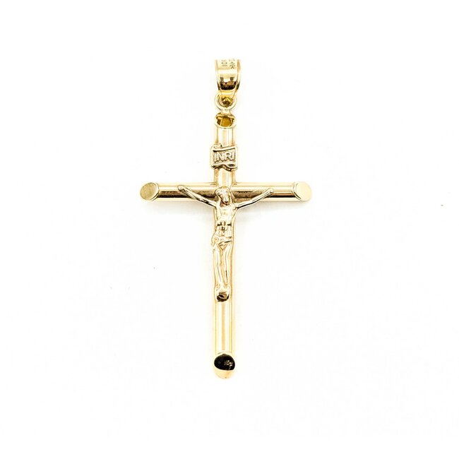 Pendant Crucifix 10ky 1.6x.88" 1.18g 125092007