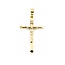 Pendant Crucifix 10ky 1.6x.88" 1.18g 125092007