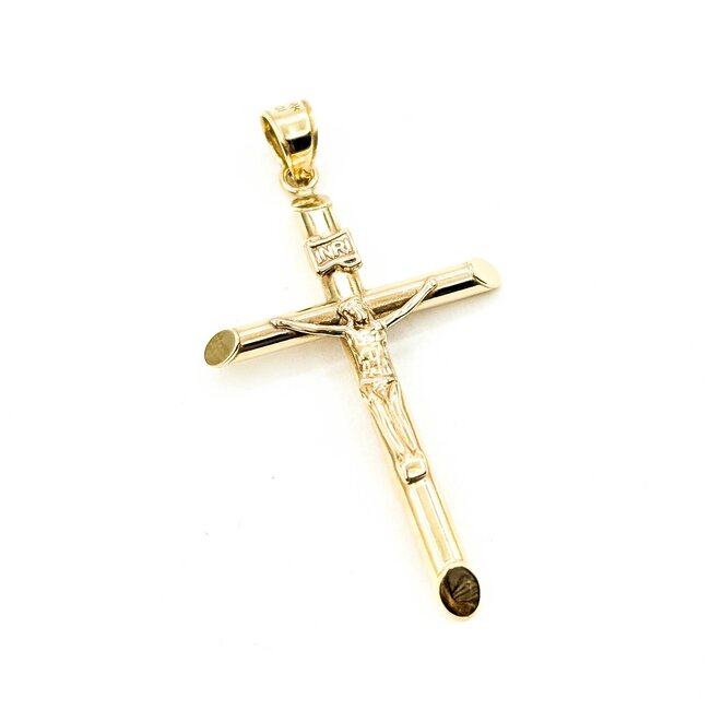 Pendant Crucifix 10ky 1.6x.88" 1.18g 125092007