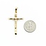 Pendant Crucifix 10ky 1.6x.88" 1.18g 125092007