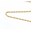 Necklace Rope Link Spring Clasp 14ky 1.6mm 19" 2.7g 125092003