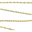 Necklace Rope Link Lobster Clasp 14ky 1.9mm 20" 3.33g 125092005
