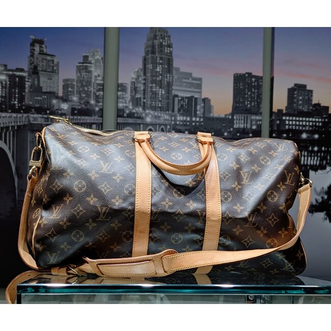Duffle Louis Vuitton Keepall Bandouliere 45 Monogram 125095077