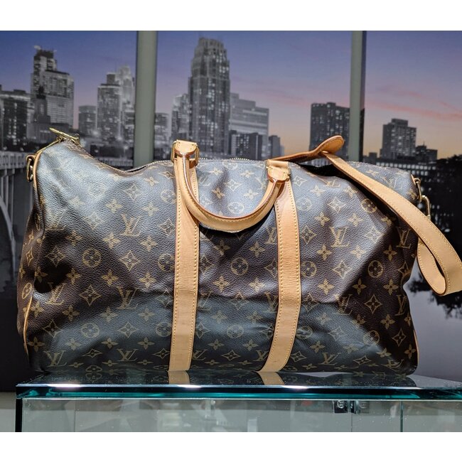 Duffle Louis Vuitton Keepall Bandouliere 45 Monogram 125095077