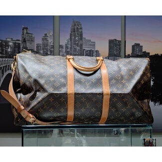 Duffle Louis Vuitton Keepall Bandouliere 55 Monogram 125095074