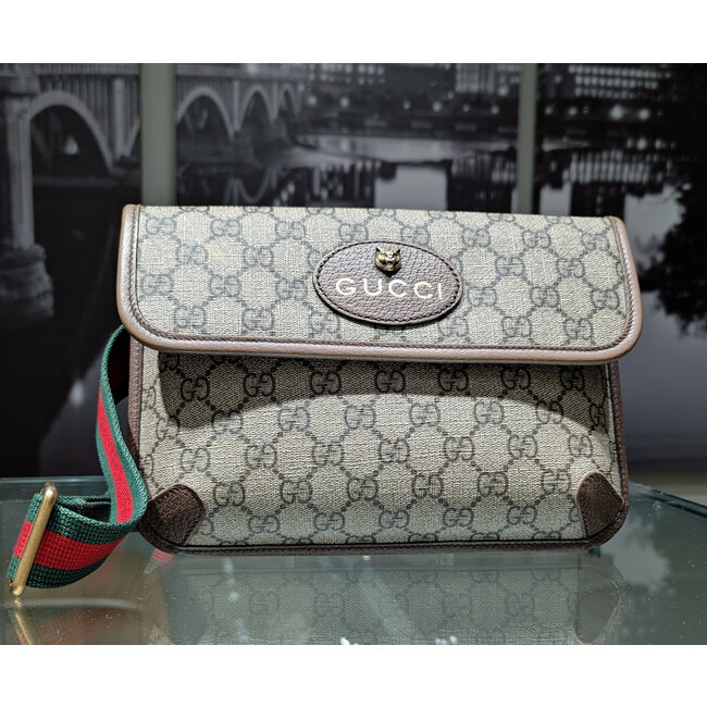 Waist Pouch Gucci GG Supreme Canvas W/Box 125095086