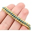 Bracelet Link Mesh 3mm Turquoise 18ky 8mm 7.5" 12.00g 225090023