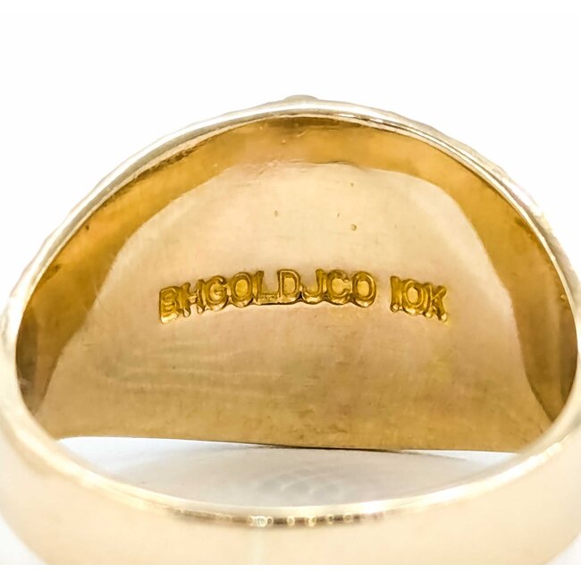 Ring BHG 10ktt 14.5mm Sz10 8.00g 225092002