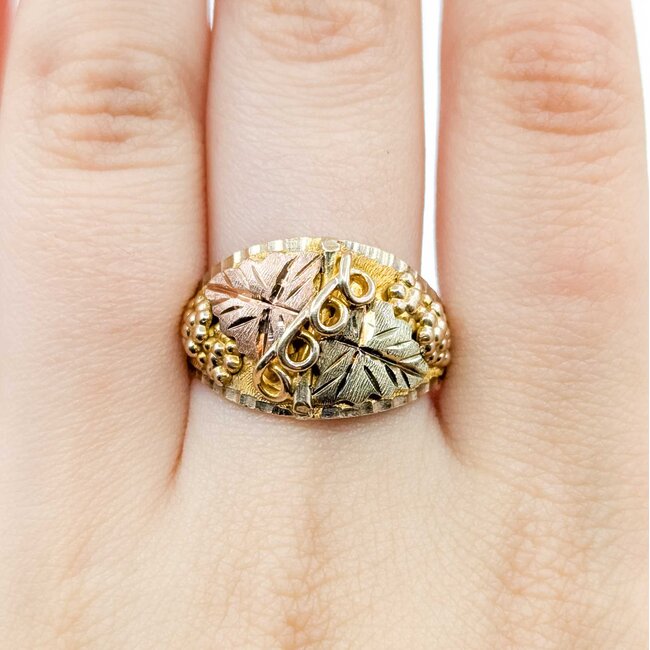 Ring BHG 10ktt 14.5mm Sz10 8.00g 225092002