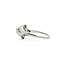 Ring Antique Engagement Filigree .43ct Old European Cut Diamond 18kw 1.9mm Sz7.25 2.33g 225090028