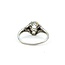 Ring Antique Engagement Filigree .43ct Old European Cut Diamond 18kw 1.9mm Sz7.25 2.33g 225090028